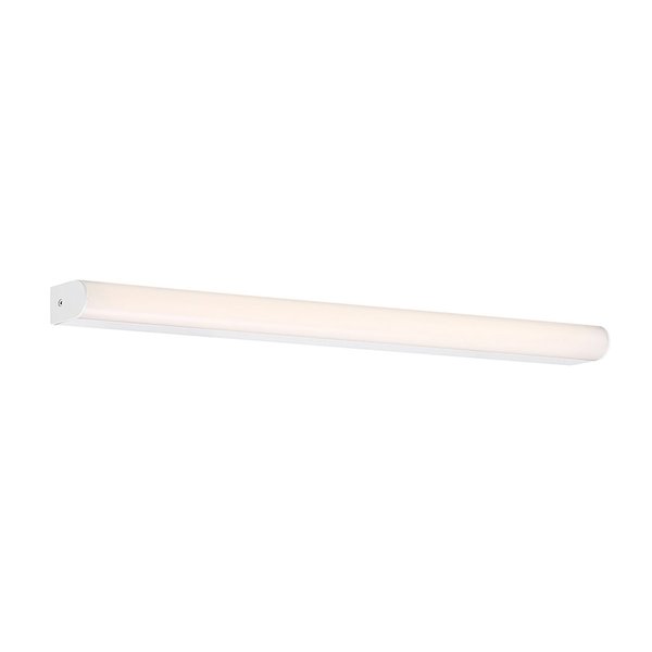 Dweled Slim Nightstick 25in LED Bathroom Vanity or Wall Light 3000K in White WS-358